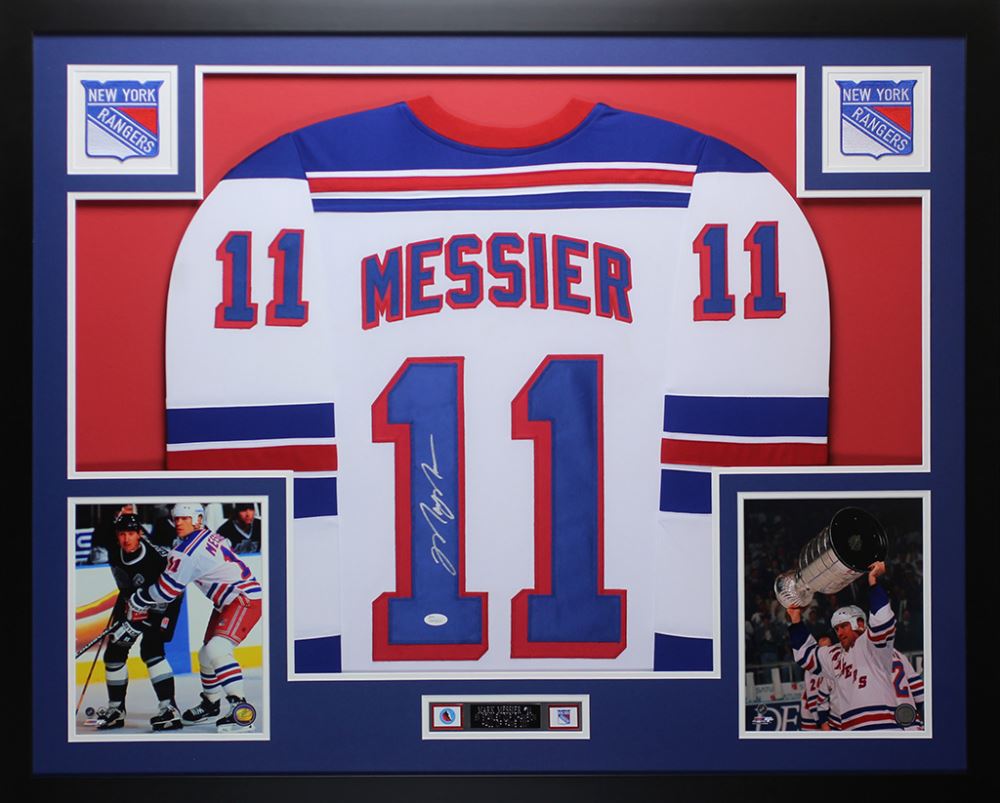 messier rangers jersey