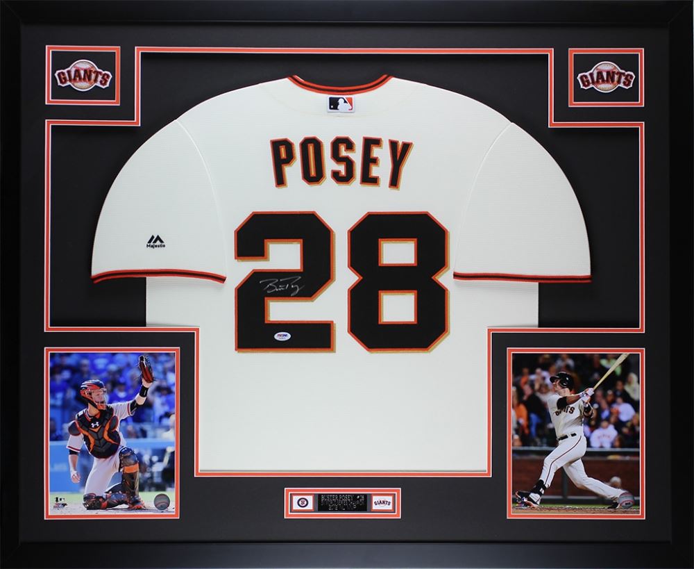 buster posey signed jersey