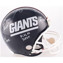 Lawrence Taylor Signed Giants Full-Size Authentic On-Field Helmet With Multiple Inscriptions (JSA CO