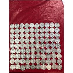 Estate Silver Walking Liberty Half Dollars