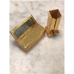 Antique Lipstick Compact