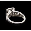 Image 3 : 1.58 ctw Diamond Ring - 18KT White Gold