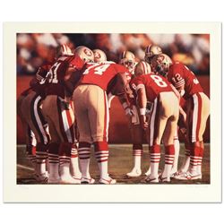 The Huddle I (49ers & (Steve Young) by Smith, Daniel M.