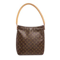 Louis Vuitton Monogram Canvas Leather Looping GM Shoulder Bag