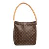 Image 1 : Louis Vuitton Monogram Canvas Leather Looping GM Shoulder Bag
