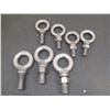 Image 1 : Lot of Misc Eye Bolts, (4) 3/4", (3) 1"