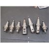Image 2 : CAT40 Hardinge End Mill Holders, 3/16", (2) 3/8", 1/2", 5/8", 3/4", 1"