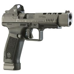 CANIK TP9SFX 9MM 5.25" brl  20RD with  Vortex Viper RED DOT  Item #: CAHG3774GV-N rs