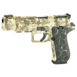 SIG SAUER P220R5 10MM 5"brl  8RD HUNTER CAMO SAO  Item #: SG220R5-10-HP-SAO rs