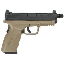 Springfield, XD-MOD.2 with GripZone, 9MM, 4.8" Threaded Barrel, 16 Shot, rs XDGT9101FDEHC