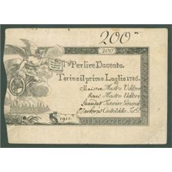 Paper Money of XVIII Century