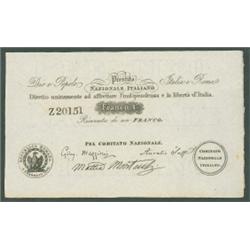 Paper Money of XIX Century before Italian Unification