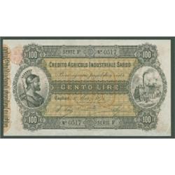 Paper Money of XIX Century after Italian Unification