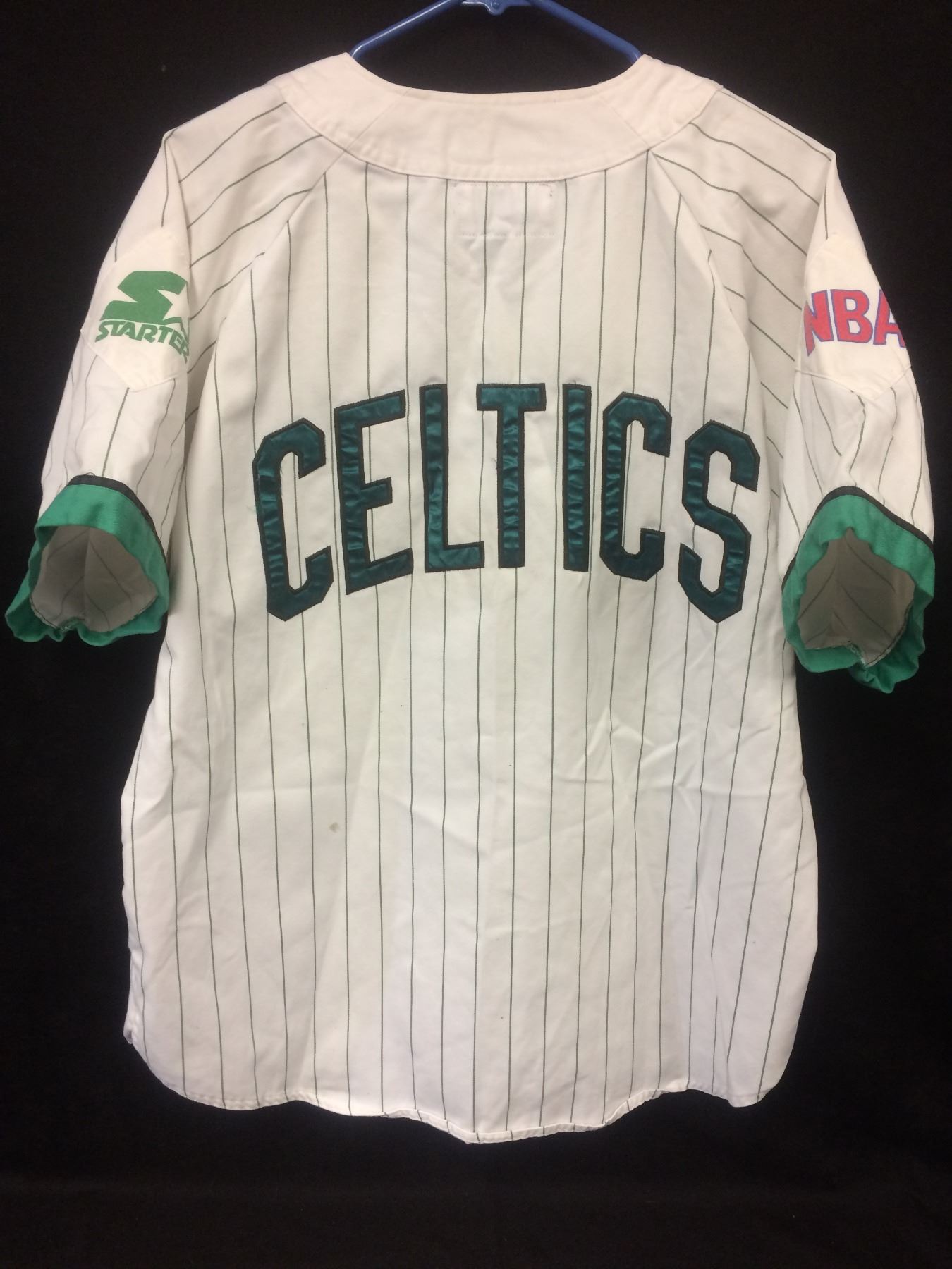 boston celtics baseball jersey