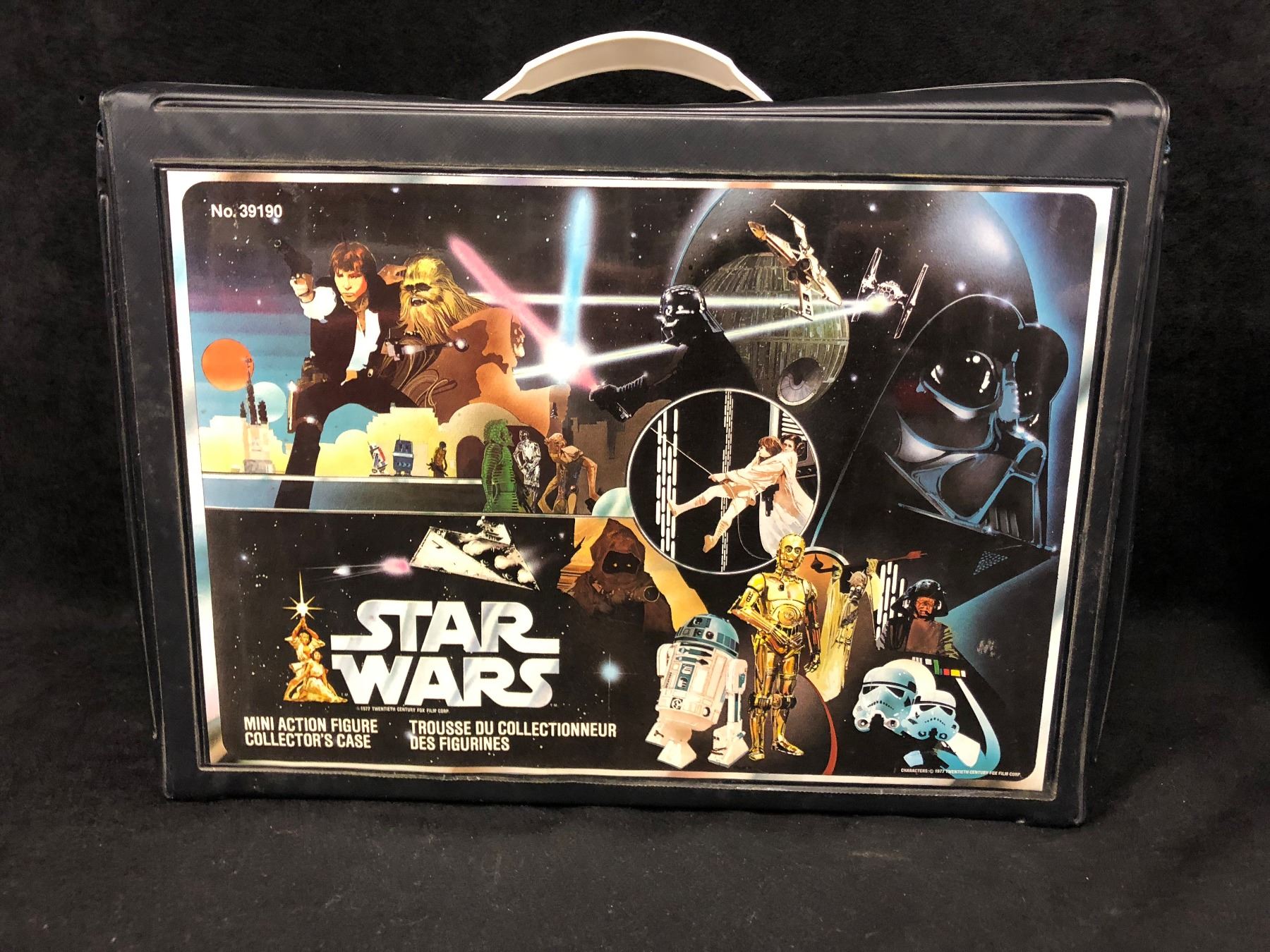 1977 Kenner Star Wars Mini Action Figure Collector S Case 39190