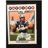 Image 1 : TOPPS TOM BRADY FOOTBALL CARD