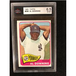 1965 TOPPS AL DOWNING KSA 6.5