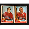 Image 1 : 1975 OPC HOCKEY CARDS RICHARD/ MAHOVOLICH