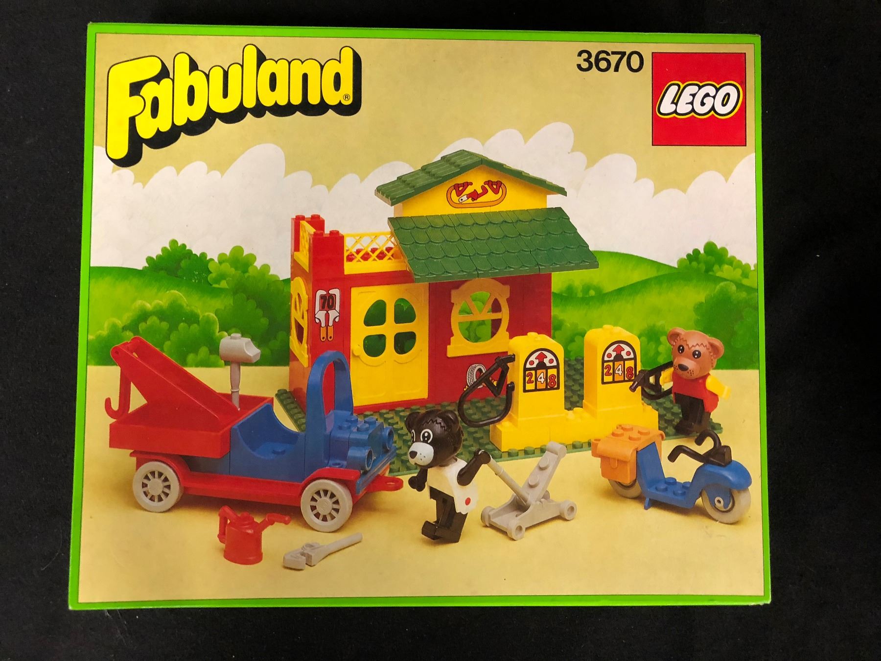 Vintage Lego Fabuland 3670 W Box