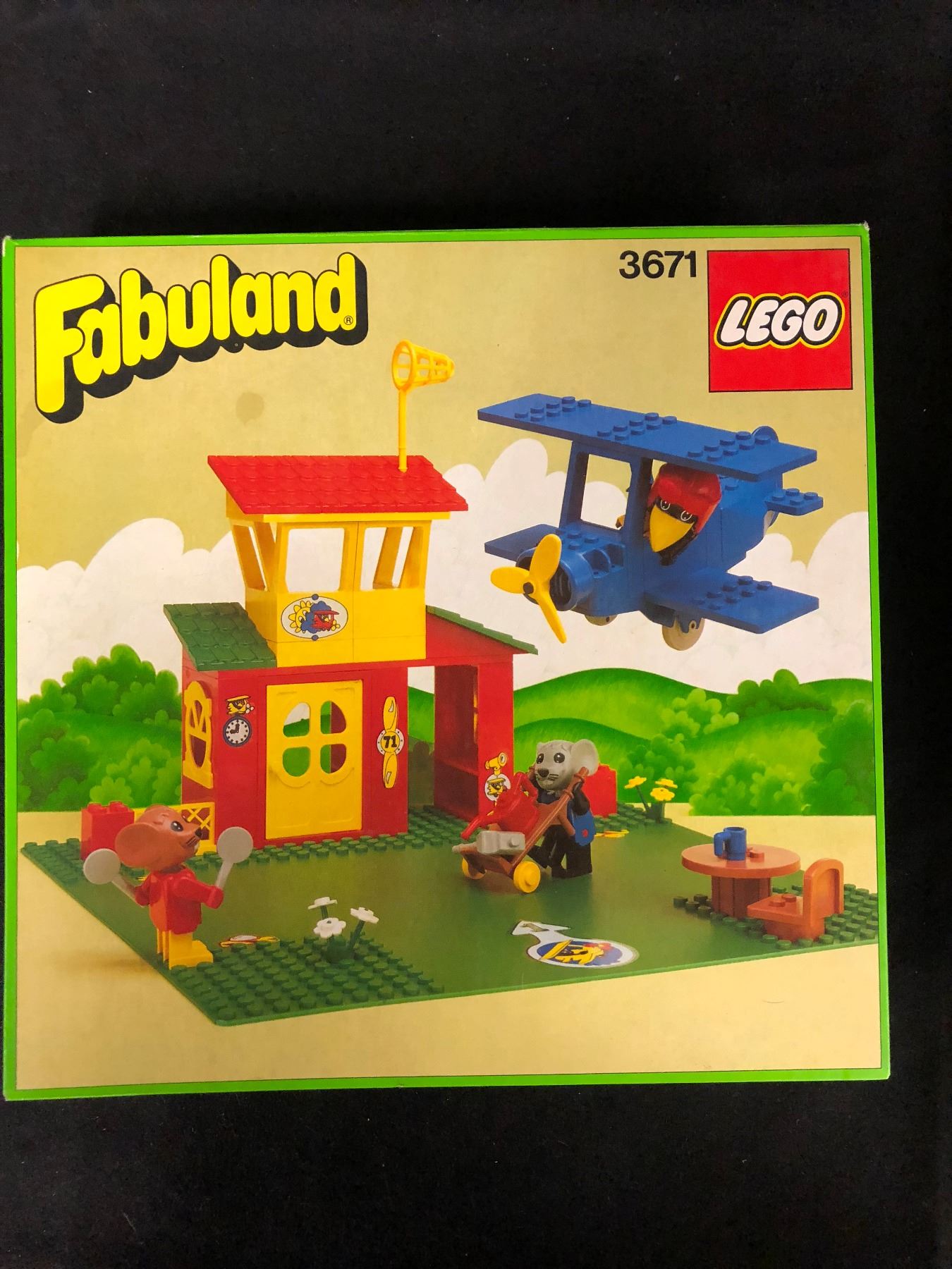 Vintage Lego Fabuland 3671 W Box