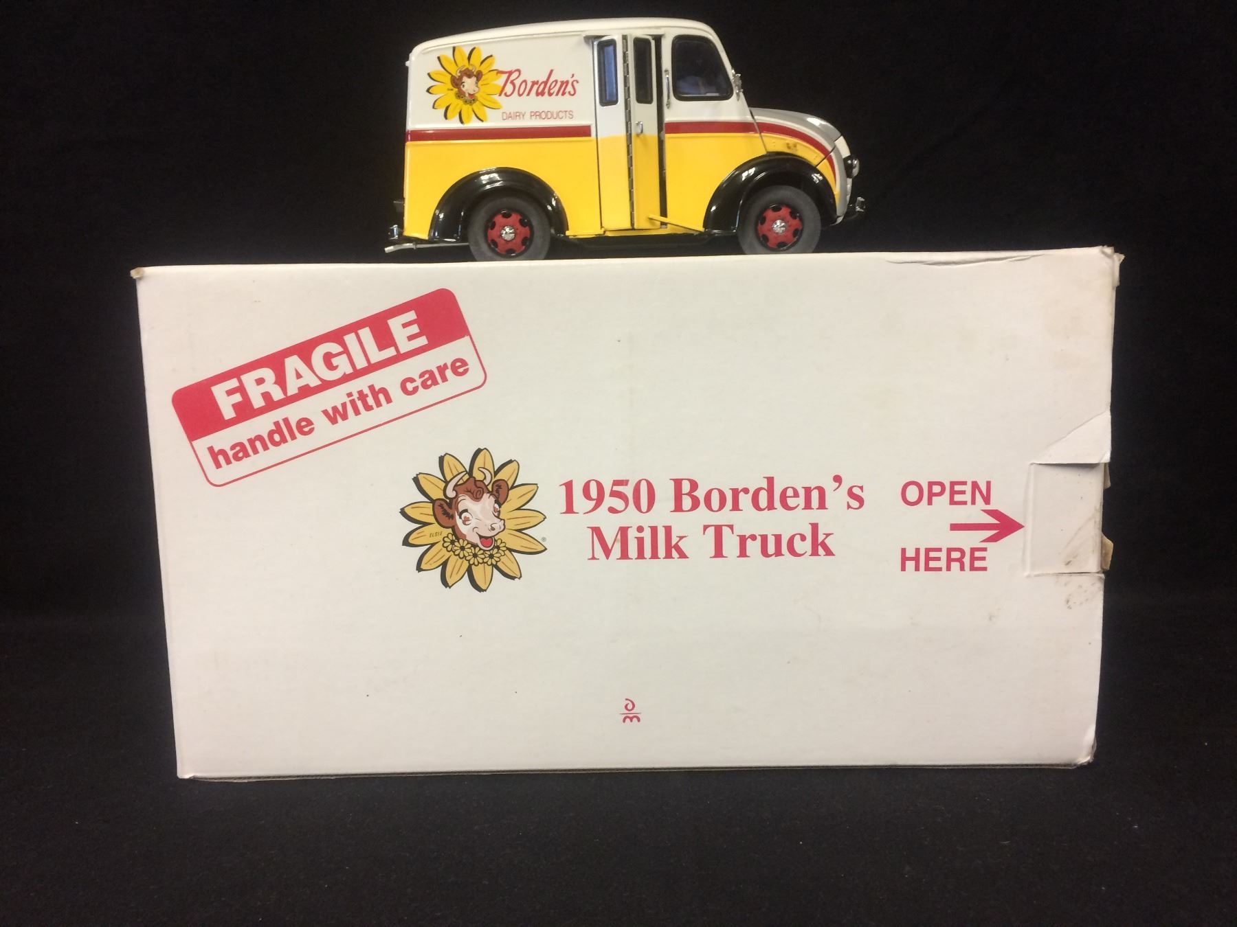diecast milk truck
