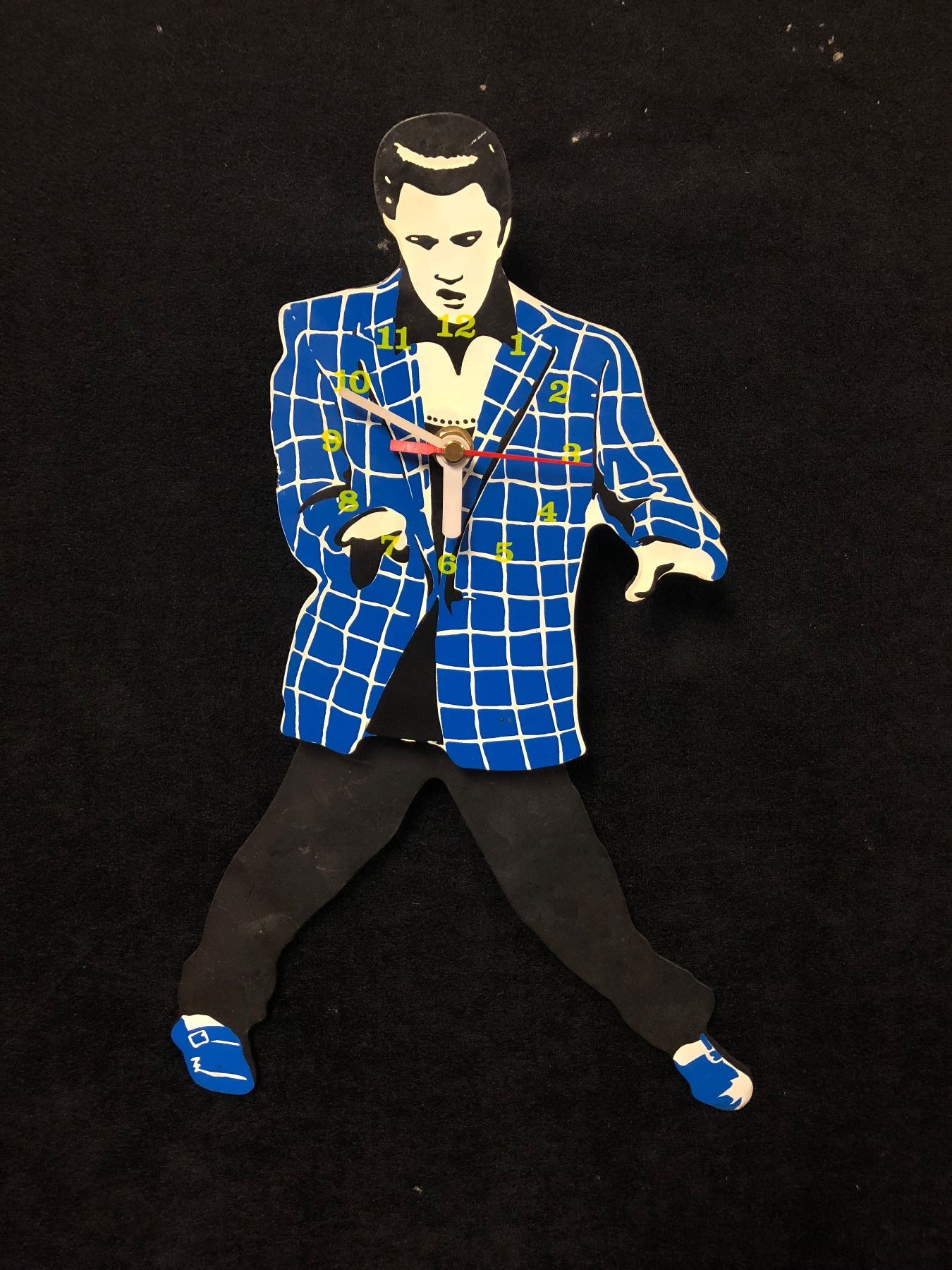 Elvis Presley Swinging Legs Pendulum Wall Clock