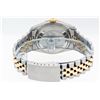 Image 8 : Rolex Men's Two Tone 14K Black String VS Diamond Datejust Wristwatch