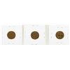 Image 2 : Lot of (3) 1922-D Lincoln Wheat Cent Coins