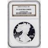 Image 1 : 2008-W $1 American Silver Eagle Proof Coin NGC PF70 Ultra Cameo