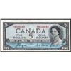 Image 1 : 1954 $5 Bank of Canada Note Devils Face