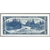 Image 2 : 1954 $5 Bank of Canada Note Devils Face