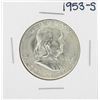 Image 1 : 1953-S Franklin Half Dollar Silver Coin