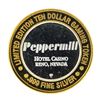 Image 2 : .999 Silver Peppermill Hotel Casino Reno, NV $10 Casino Limited Edition Gaming T