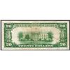 Image 2 : 1929 $20 Lockport New York National Currency Note CH# 639