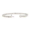 Image 3 : 14KT White Gold 8.00 ctw Diamond Tennis Bracelet