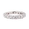 Image 1 : 14KT White Gold 2.00 ctw Diamond Band