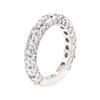 Image 4 : 14KT White Gold 2.00 ctw Diamond Band