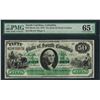 Image 1 : 1872 $50 State of South Carolina Obsolete Note PMG Gem Uncirculated 65EPQ