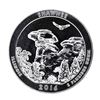 Image 1 : 2016 5oz Silver ATB Shawnee Illinois Silver Coin