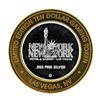 Image 2 : .999 Silver New York New York Hotel & Casino $10 Casino Limited Edition Gaming T