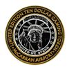 Image 1 : .999 Silver McCarran International Airport Las Vegas, NV $10 Limited Casino Toke