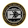 Image 2 : .999 Silver McCarran International Airport Las Vegas, NV $10 Limited Casino Toke