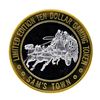 Image 2 : .999 Silver Sam's Town Las Vegas Nevada $10 Casino Limited Edition Gaming Token