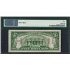 Image 2 : 1934A $5 Hawaii Federal Reserve WWII Emergency Note Fr.2302 PMG Very Fine 30 Net