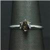 Image 1 : 14KT White Gold 0.74 ctw Natural Diamond Solitaire Engagement Wedding Ring