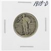 Image 1 : 1918-D Standing Liberty Quarter Coin