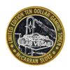 Image 1 : .999 Silver McCarran International Airport Las Vegas, NV $10 Limited Casino Toke