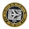 Image 2 : .999 Silver McCarran International Airport Las Vegas, NV $10 Limited Casino Toke