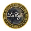 Image 1 : .999 Silver Riviera Hotel & Casino Las Vegas $10 Limited Edition Gaming Token