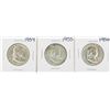 Image 1 : Lot of 1954-1956 Franklin Half Dollar Silver Coins